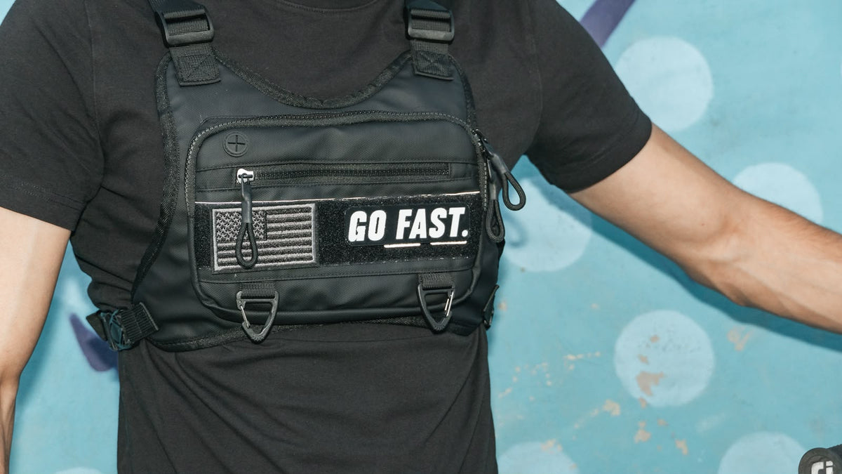 Klettpatch - GO FAST.
